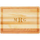 Block Monogram Master Wood Cutting Board Image 2 of 3